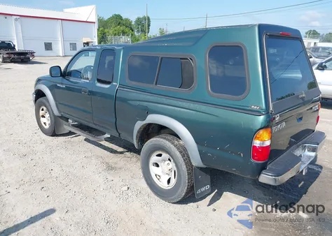 2001 Toyota Tacoma Base V6 from USA, damaged, VIN 5TEWN72N91Z721495